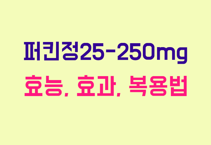 퍼킨정25-250mg