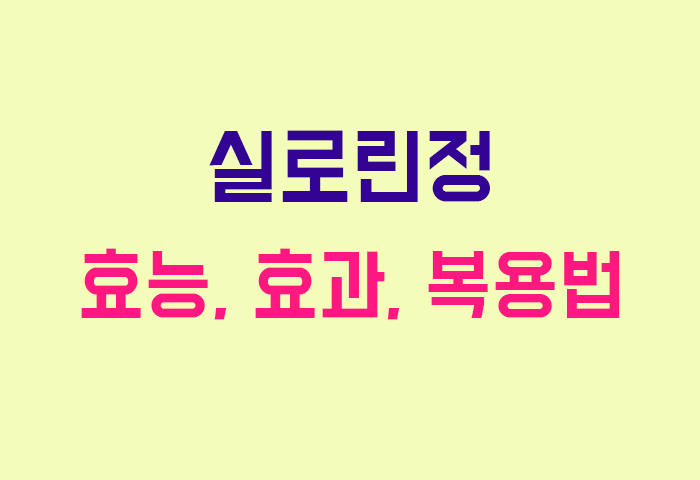 실로린정