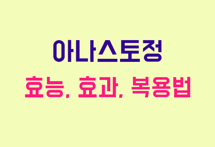 아나스토정
