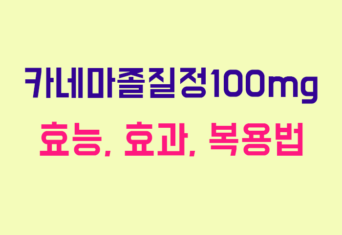 카네마졸질정100mg