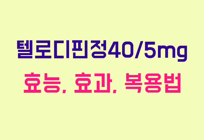 텔로디핀정40/5mg