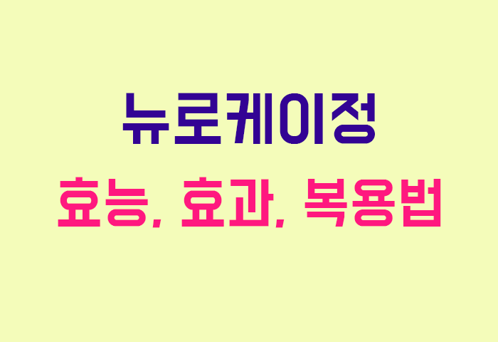 뉴로케이정
