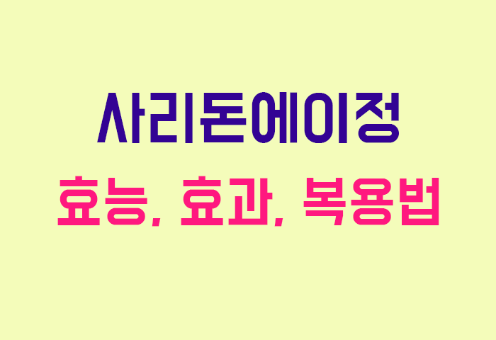 사리돈에이정