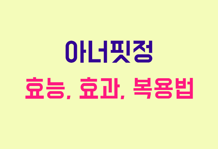 아너핏정