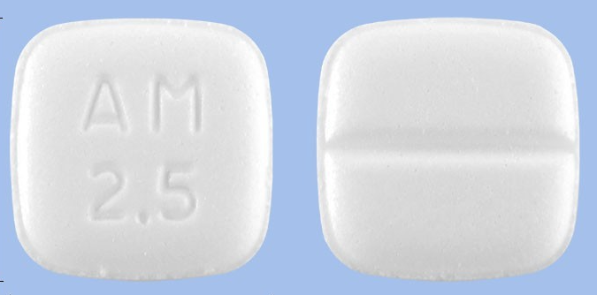 아모디핀정2.5mg 약