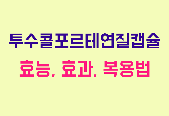 투수콜포르테연질캡슐