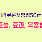 미라큐론서방정50mg