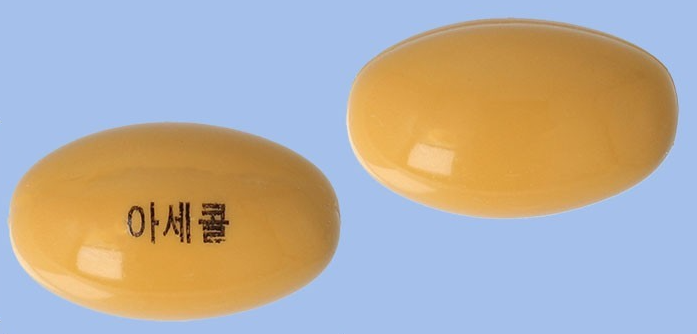 아세콜연질캡슐 약