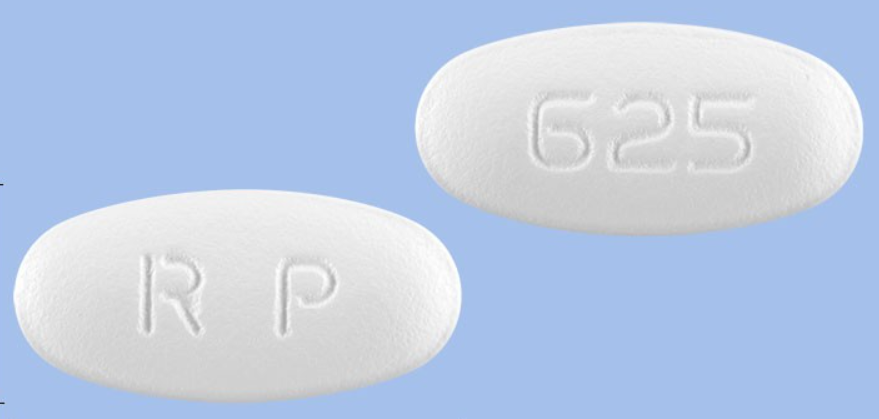 오크맥틴정625mg 약