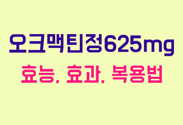 오크맥틴정625mg