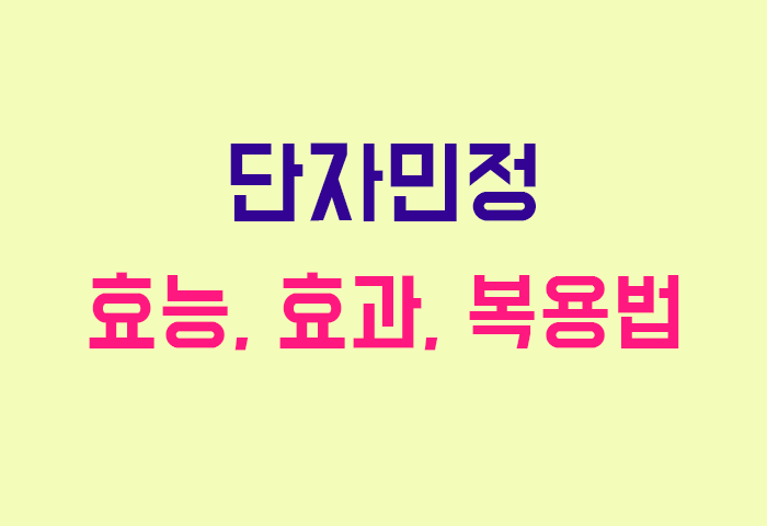 단자민정