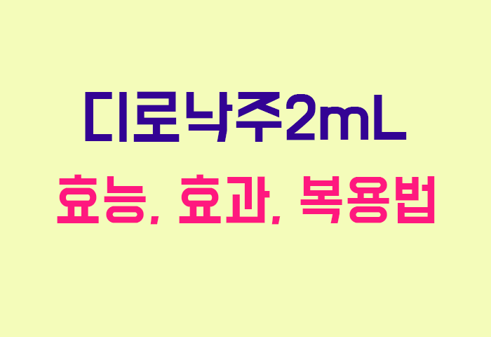 디로낙주2mL
