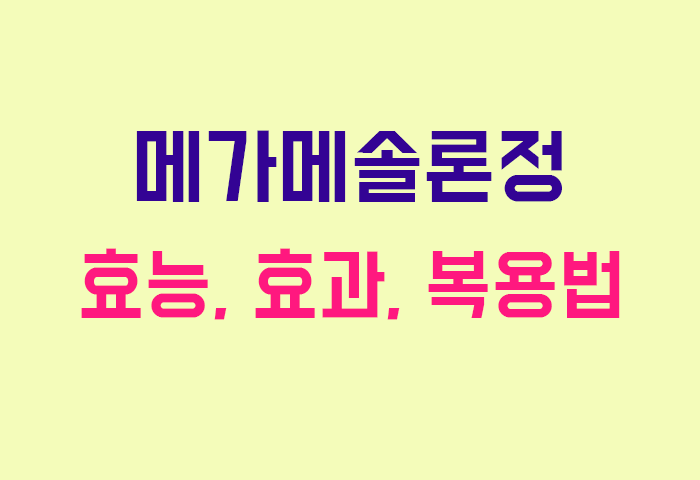 메가메솔론정