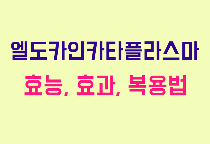 엘도카인카타플라스마
