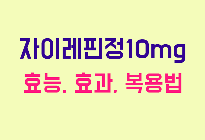 자이레핀정10mg