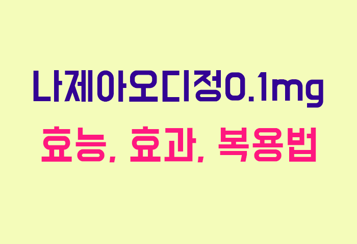 나제아오디정0.1mg