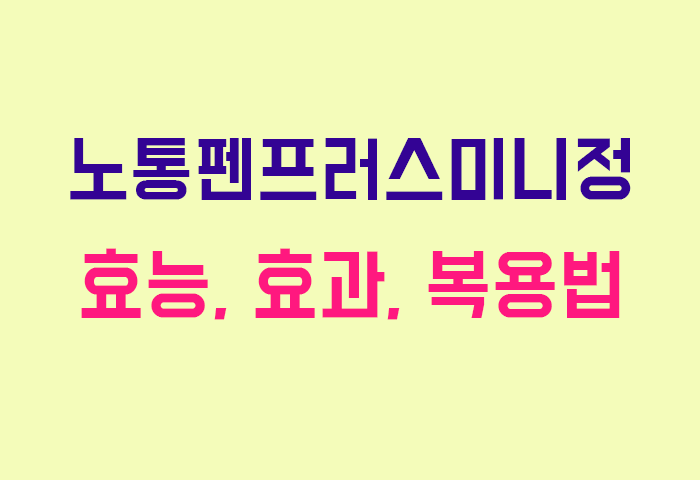 노통펜프러스미니정