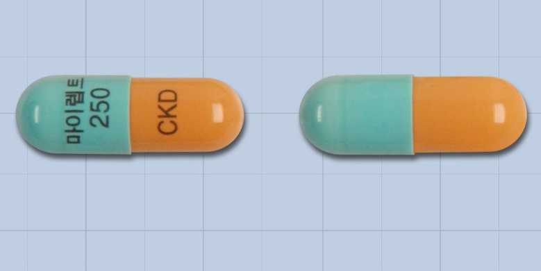 마이렙트캡슐250mg 약