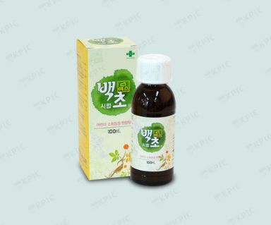 백초시럽플러스 약