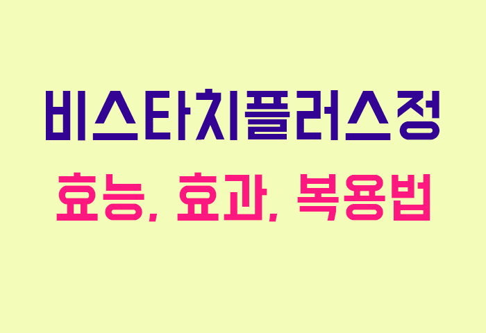 비스타치플러스정