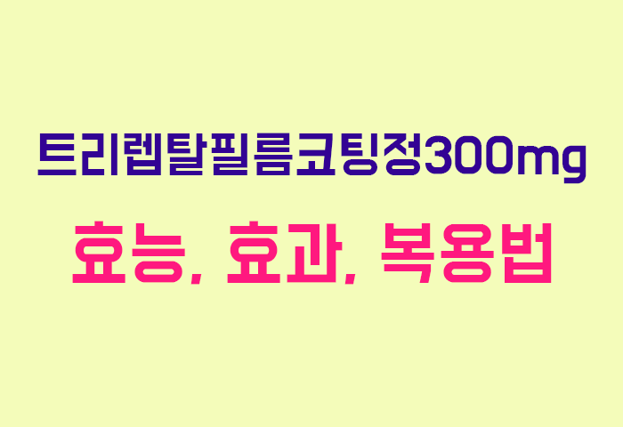 트리렙탈필름코팅정300mg