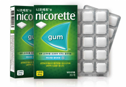 니코레트껌2mg 약