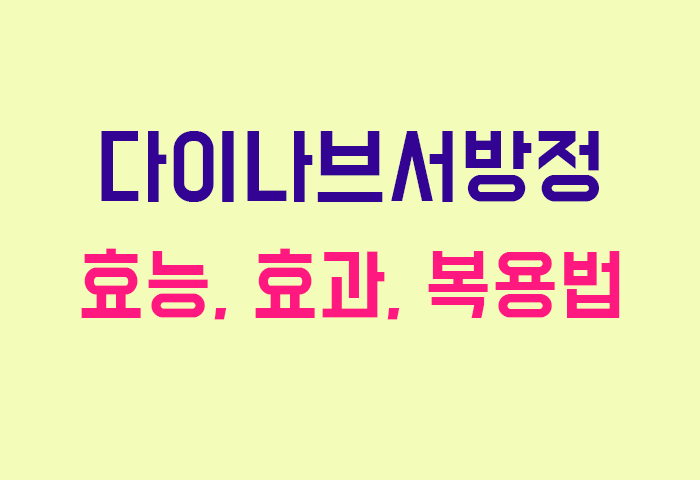 다이나브서방정
