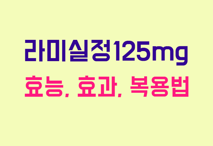 라미실정125mg