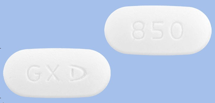 글루파엑스알서방정850mg 약