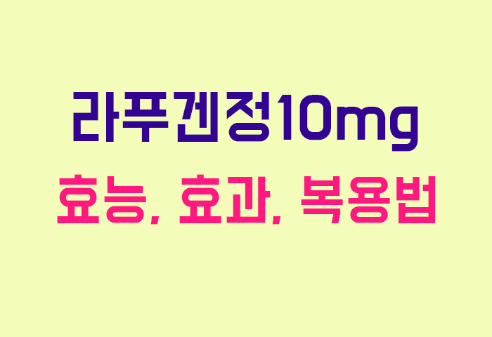 라푸겐정10mg