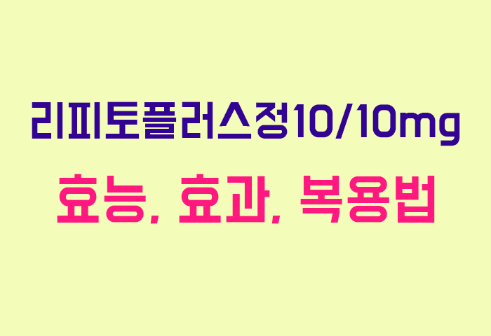 리피토플러스정10/10mg