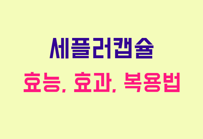 세플러캡슐