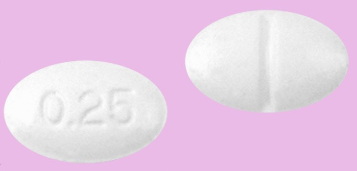 자이렌정0.25mg 약