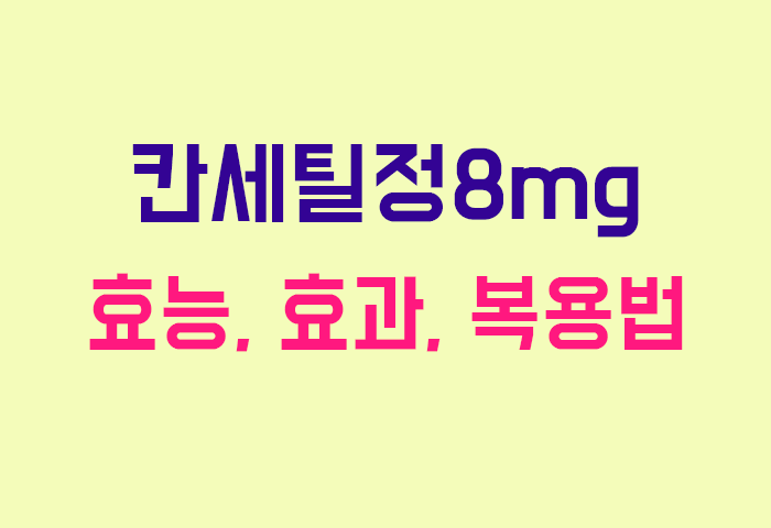 칸세틸정8mg